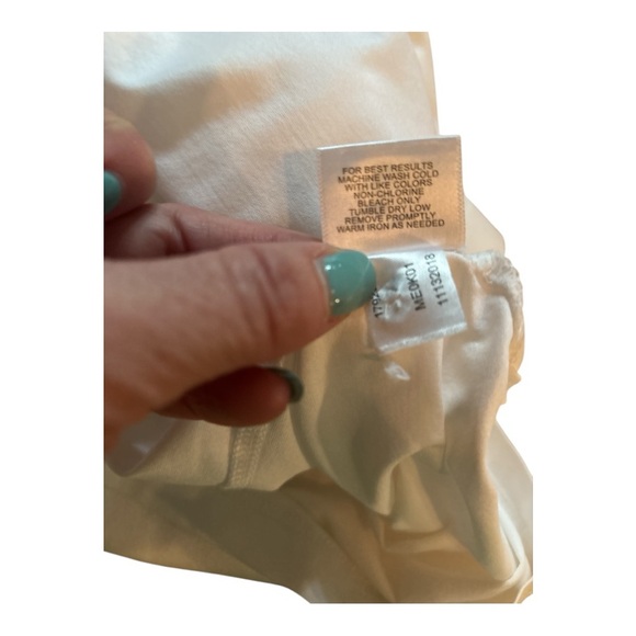 Peter Millar Cream Golf Polo Shirt Classic Design Size XL - Picture 5 of 6